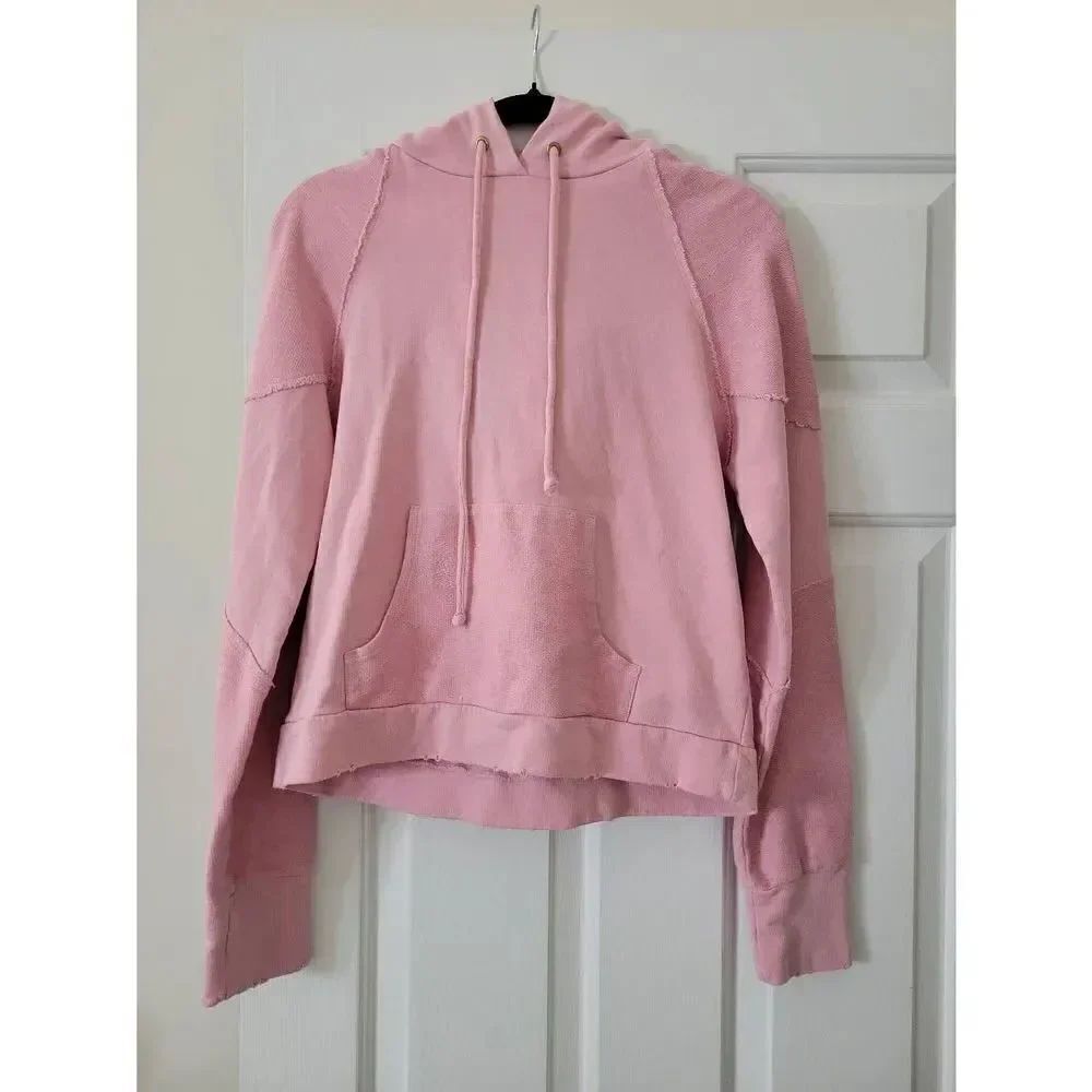 LoveShackFancy pink hoodie S NWOT